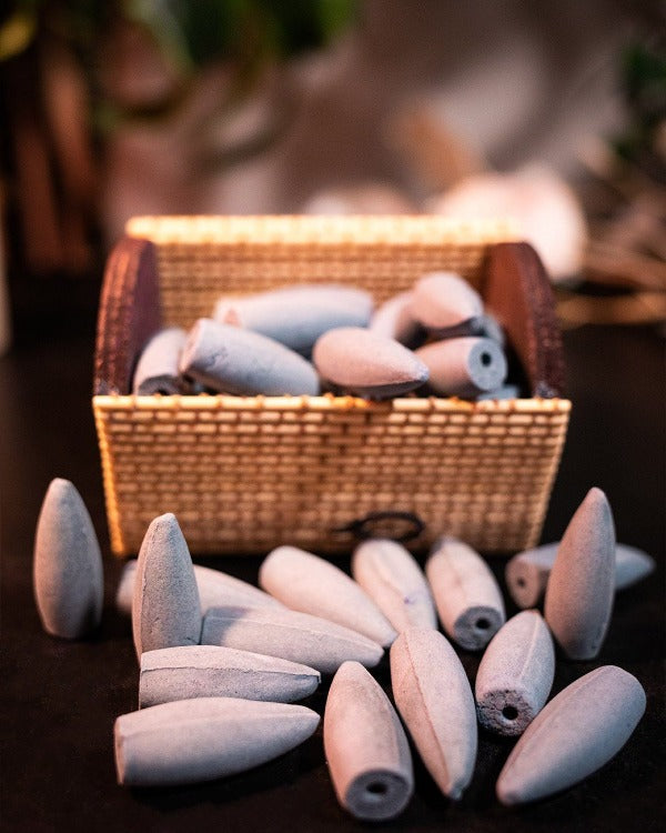 Muschio Tibetano (25 pz) Cono di Incenso a reflusso Zendai™ - Official Store 