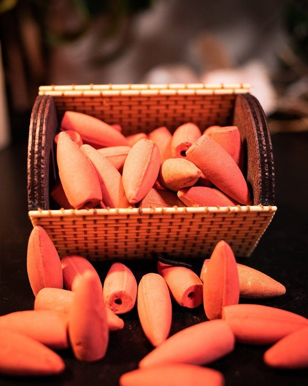 Rosa di Mezzanotte (25 pz) Cono di Incenso a reflusso Zendai™ - Official Store 