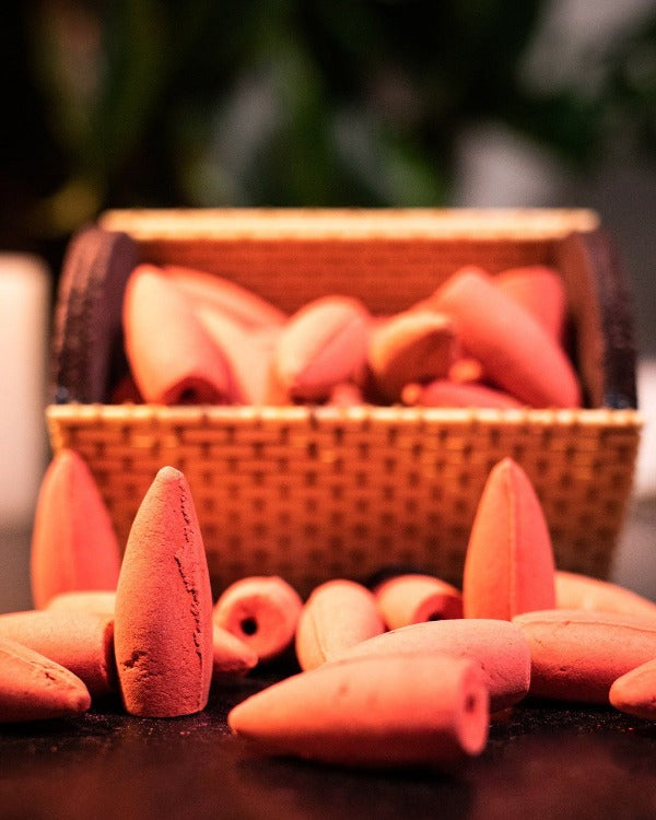 Rosa di Mezzanotte (25 pz) Cono di Incenso a reflusso Zendai™ - Official Store 